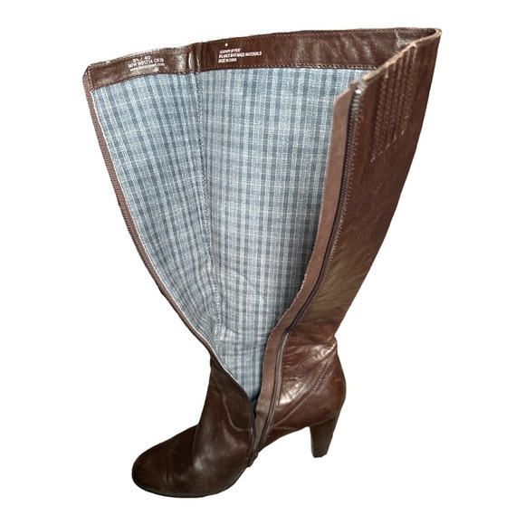 Born Crown Womens Kit Boots Dark Brown Leather Women’s Size 8.5 Fleece Lined - Picture 5 of 8